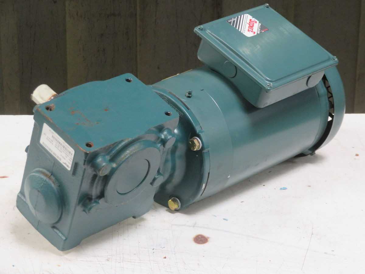 BALDOR VEUHM3554T 20Q10L14 MOTOR W TIGEAR2 T266504 - AC MOTOR
