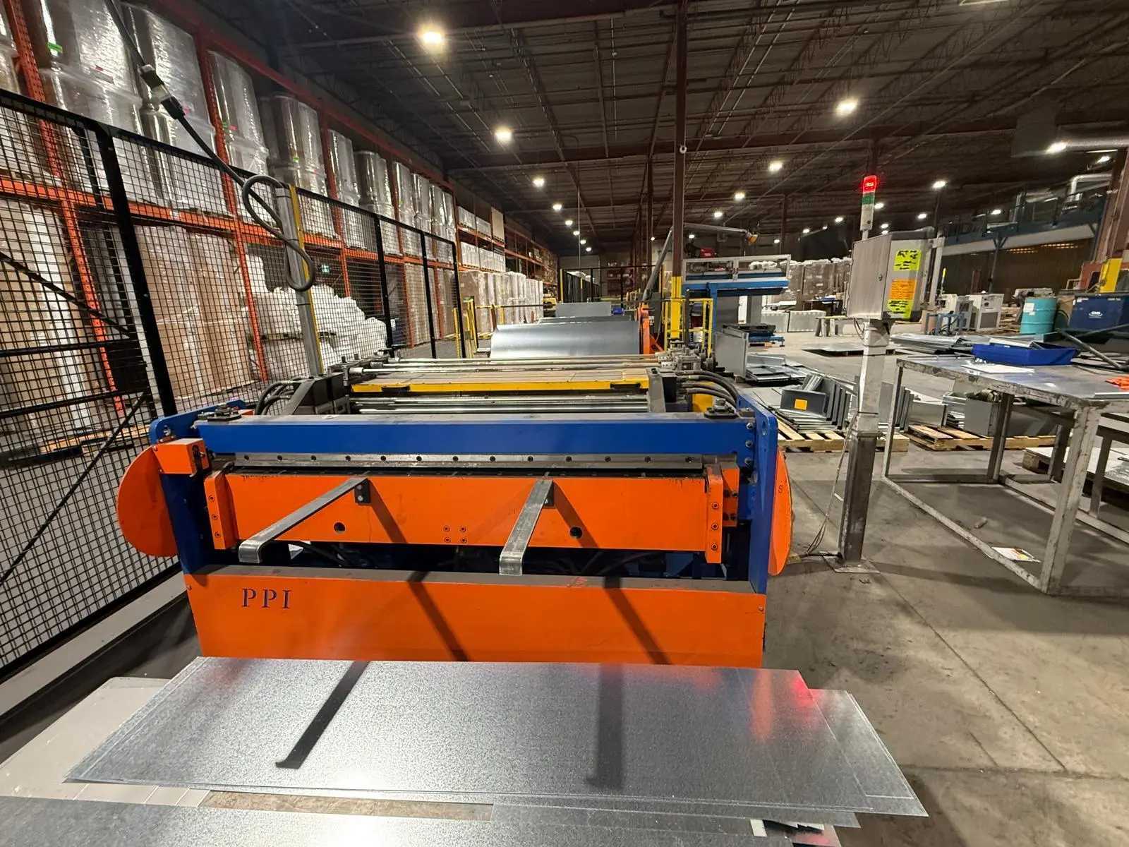 2022 PPI CHALLENGER STARTER UNCOILER LINE, 60" W, 18 GA, 12K LB COIL, 230/460V - COIL EQUIPMENT