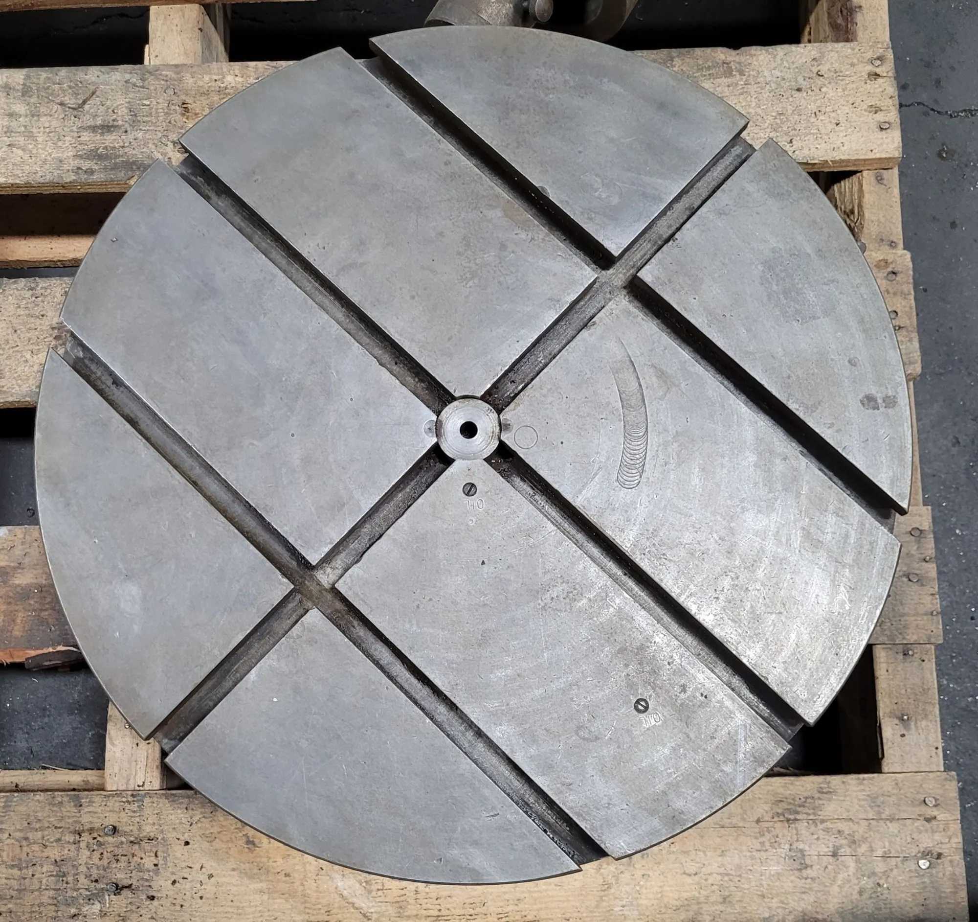 TROYKE BL-18 ROTARY TABLE 18 INCH - MACHINING TOOLING & PARTS
