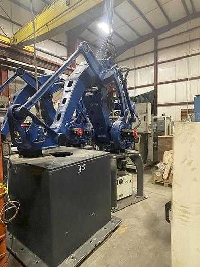 2015 FANUC M410IB/700 PALLETIZING ROBOT, 700KG PAYLOAD, 3143MM REACH, R30IB CONTROLLER - ARTICULATED ROBOTS