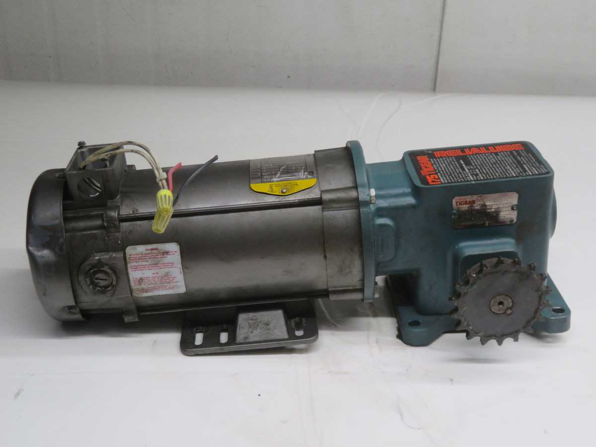 BALDOR CDP3445 MOTOR W TIGEAR 56/175-10 T263868 - AC MOTOR