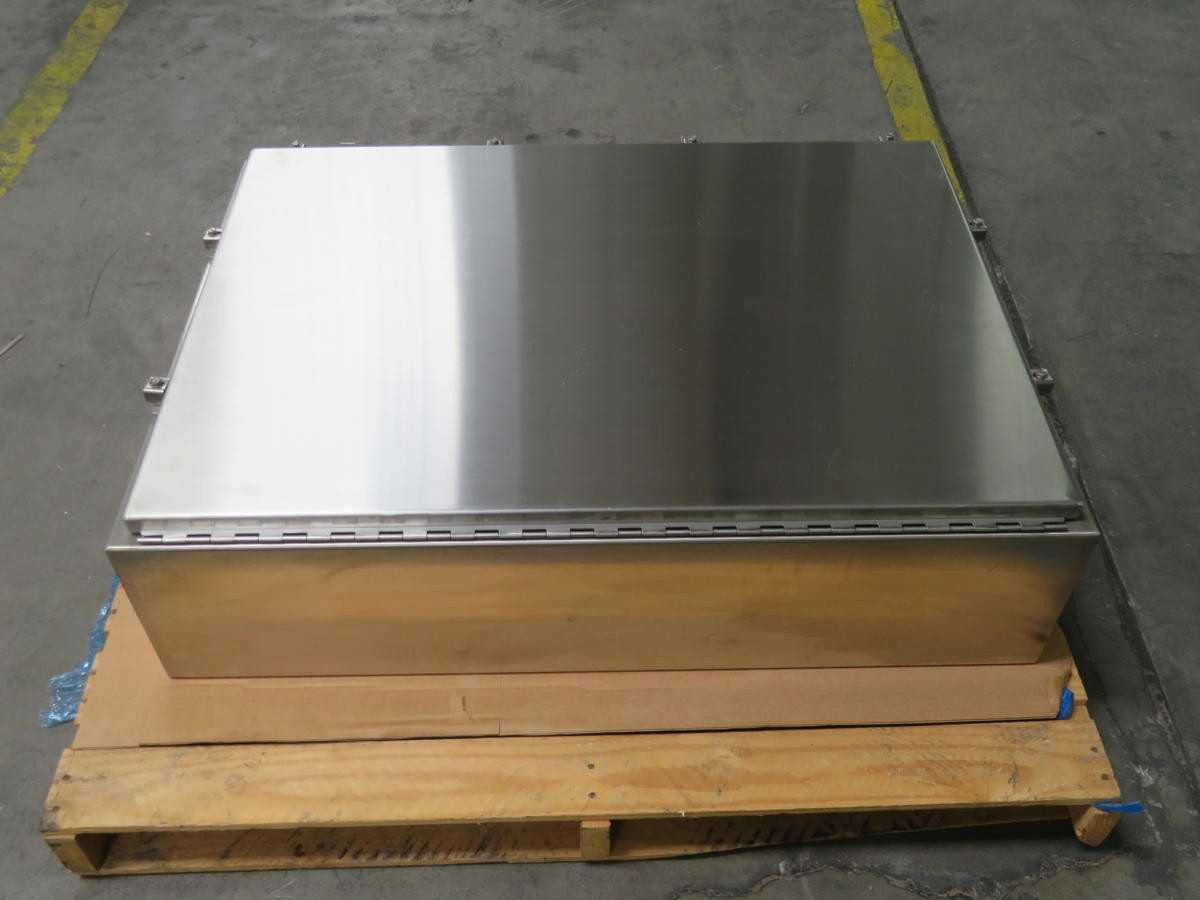 HOFFMAN A42H3010SS6LP SS ENCLOSURE, 48 IN H, 36 IN W, 16 IN D, NEMA 4X/12/13 - ELECTRICAL ENCLOSURES HOFFMAN A42H3010SS6LP SS ENCLOSURE, 48 IN H, 36 IN W, 16 IN D, NEMA 4X/12/13 - ELECTRICAL ENCLOSURES
