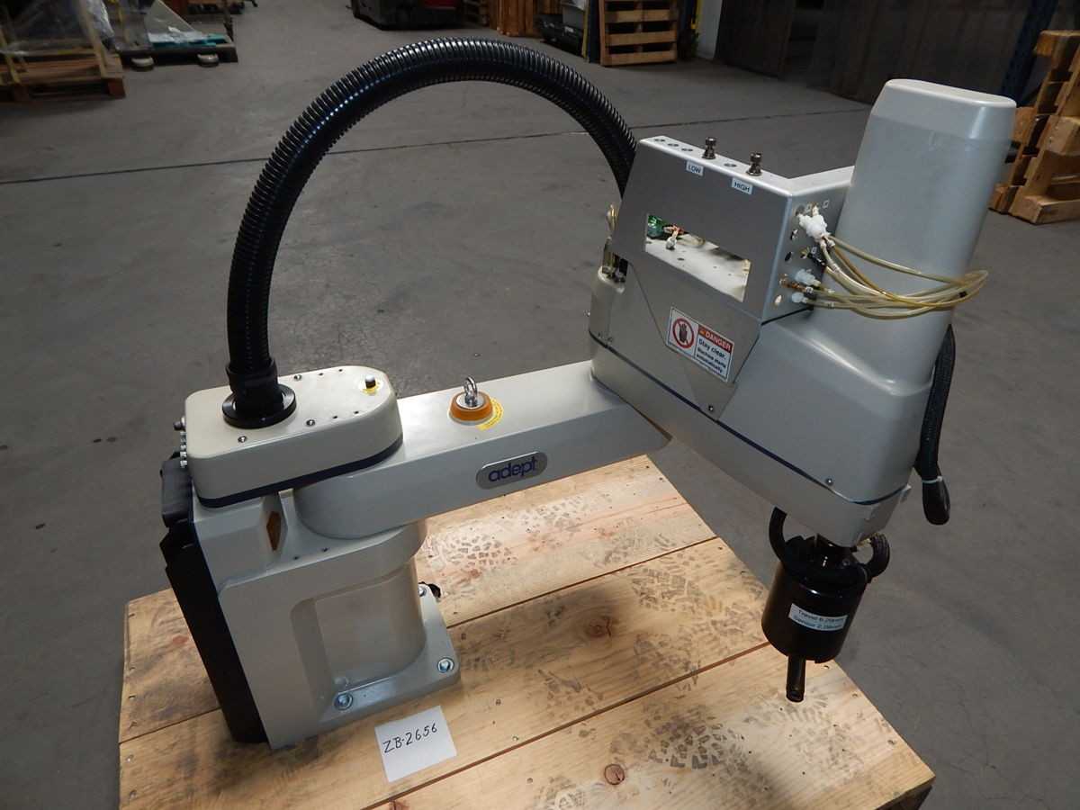 Adept Cobra S800 4-Axis SCARA Robot, 800 Mm Reach, 5 Kg Payload, 0.54 S Cycle Time - SCARA ROBOTS