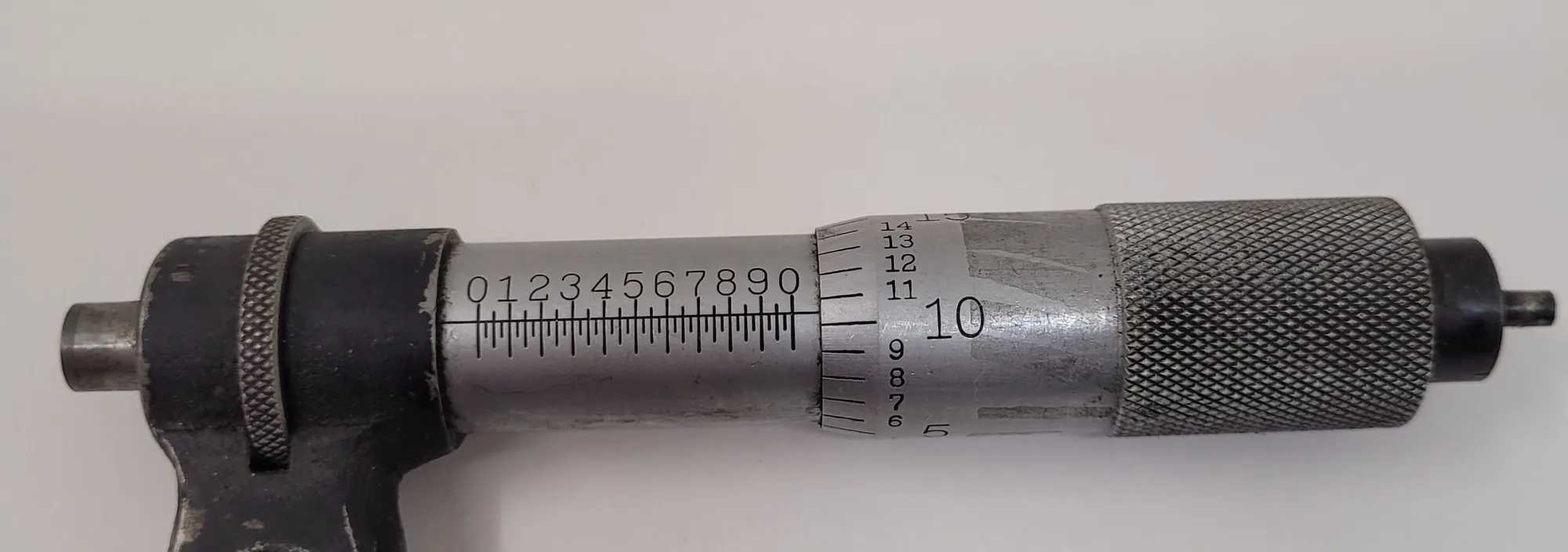 STARRETT NO 436 OUTSIDE MICROMETER 7-8" RANGE - MACHINE TOOLING