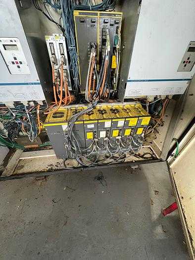 1996 EMAG VSC 130 TWIN CNC LATHE - DUAL SPINDLES, GE FANUC CONTROL, FILTRATION SYSTEM - CNC LATHES