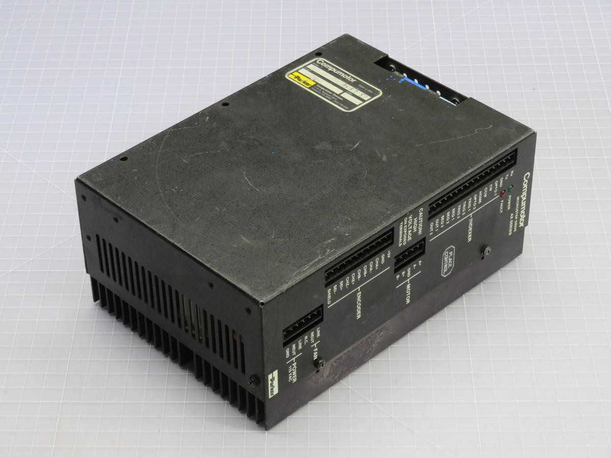 PARKER/COMPUMOTOR AX57-51 STEPPER DRIVE, 120/240V IN, 0.5-5A RMS OUT, 50000 STEPS/REV - SERVO DRIVES