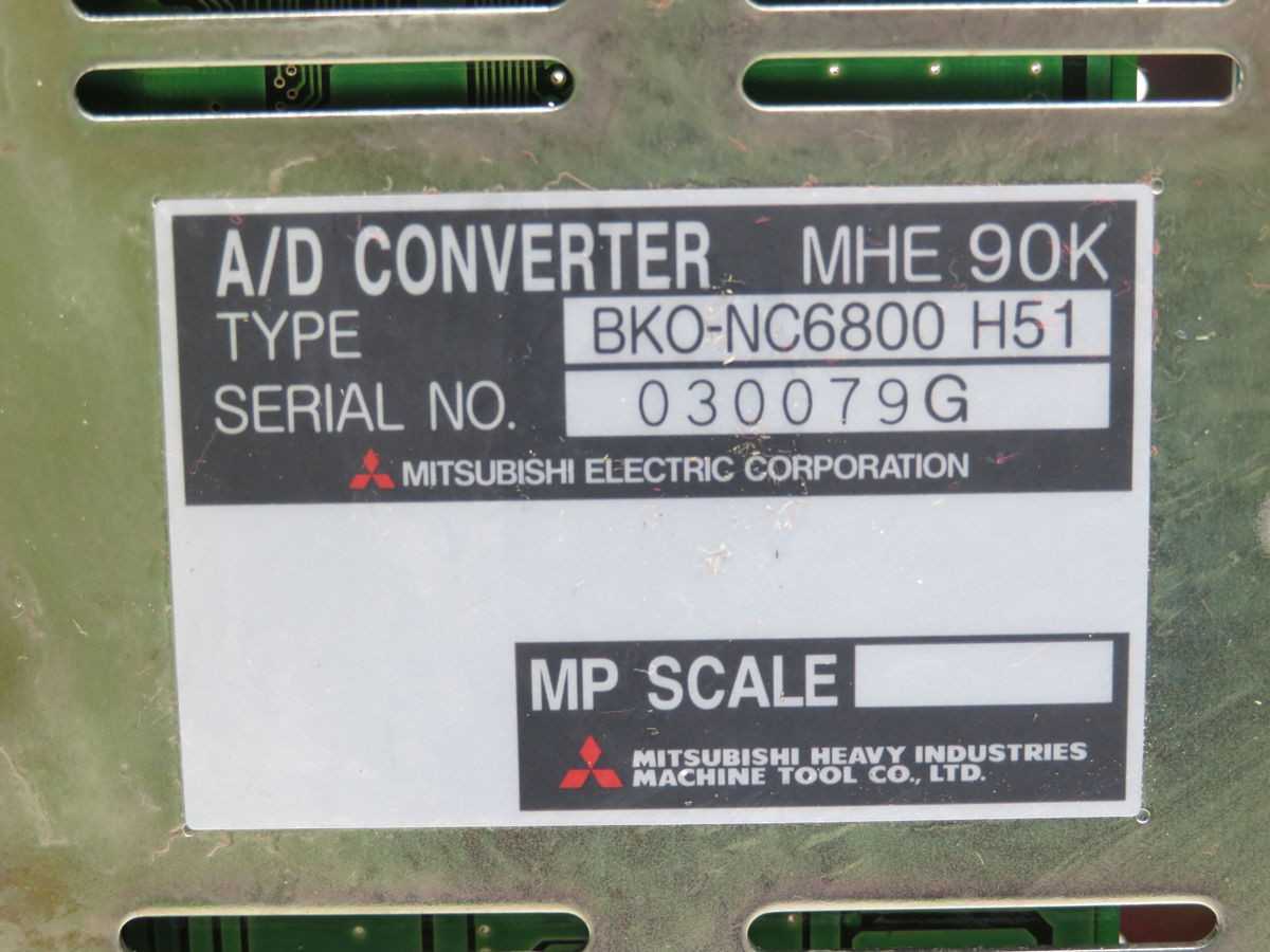 MITSUBISHI BKO-NC6800 H51 A/D CONVERTER, MAZAK CNC COMPATIBILITY, MAZAK MHE90K COMPATIBILITY - CONVERTERS