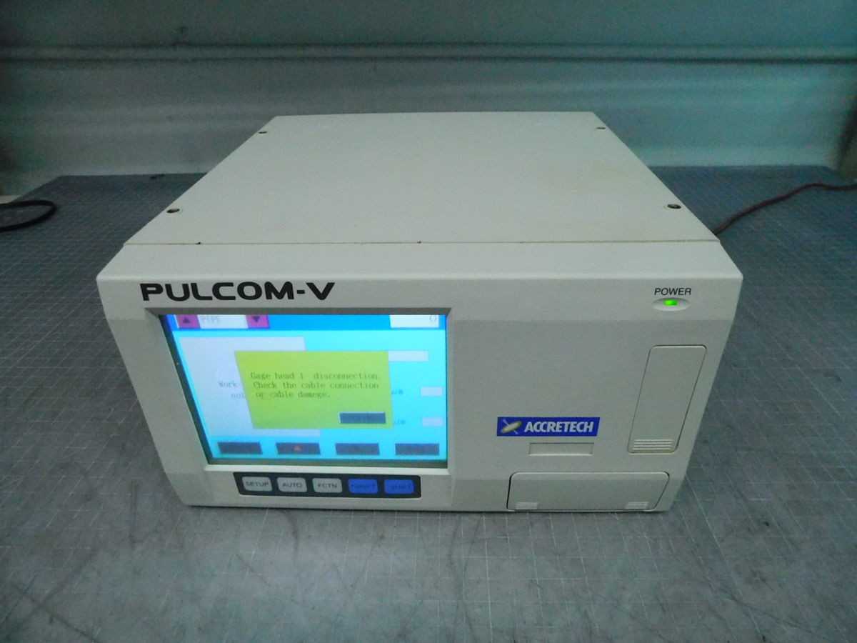 ACCRETECH TOSEI E-PV151121 PULCOM-V CONTROLLER M7010 - OPERATOR CONTROLS ACCRETECH TOSEI E-PV151121 PULCOM-V CONTROLLER M7010 - OPERATOR CONTROLS