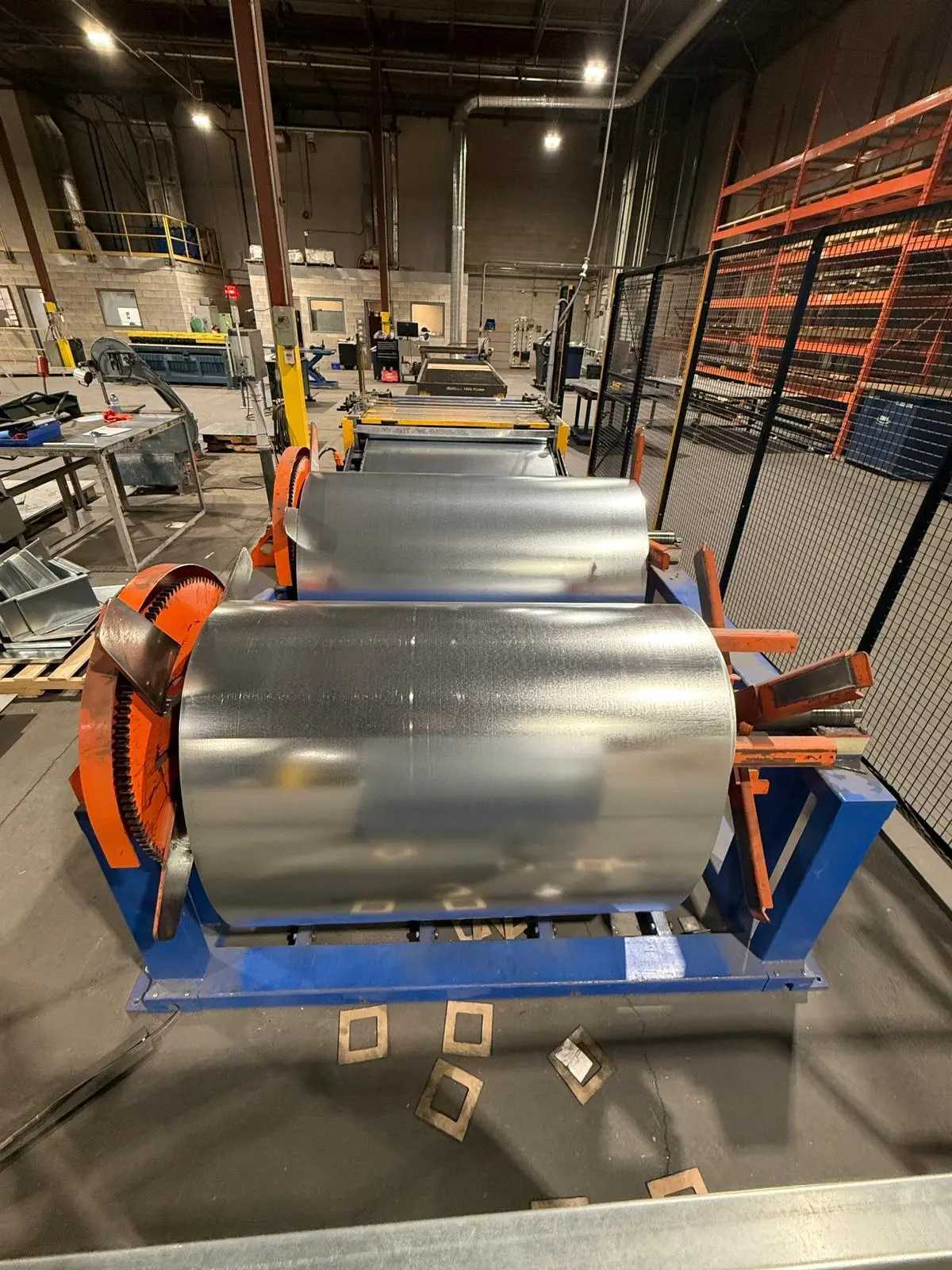 2022 PPI CHALLENGER STARTER UNCOILER LINE, 60" W, 18 GA, 12K LB COIL, 230/460V - COIL EQUIPMENT