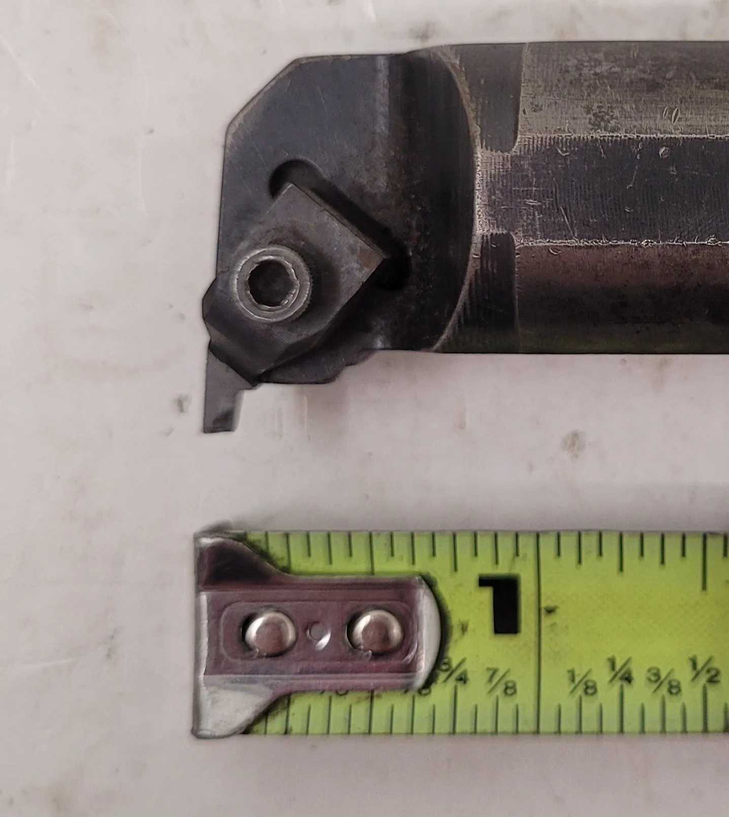 KENNAMETAL B-2908 INS. N-2L 3DL81 BORING BAR GROOVING INSERT - MACHINING ACCESSORIES & TOOLING
