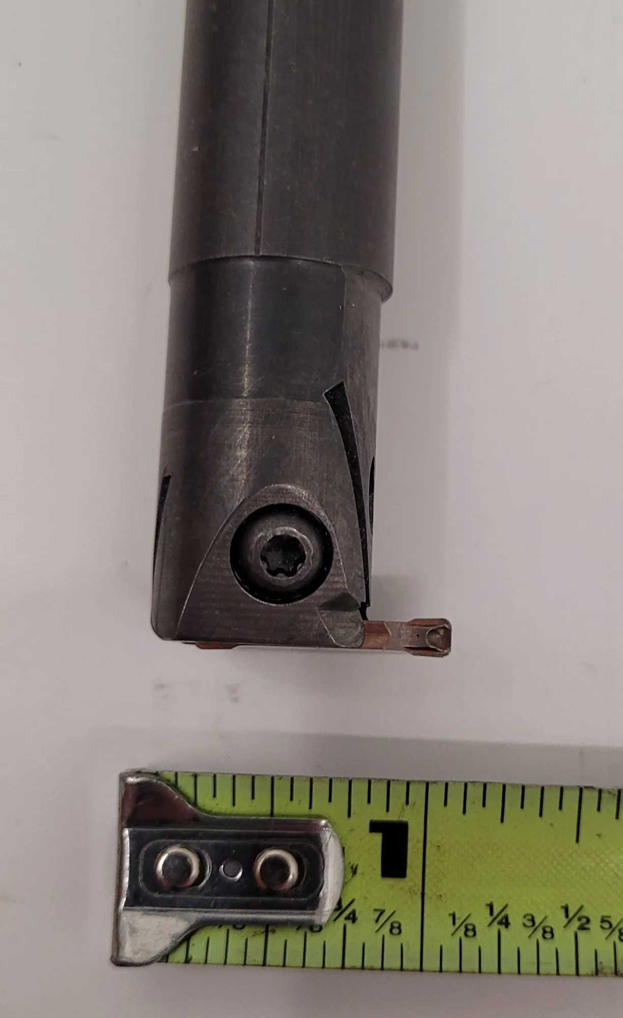 SANDVIK COROMANT BORING BAR RAG 123G024-12B MIN BORE 1.18IN OVERHANG 1.5IN-3IN .75IN DIA - MACHINE TOOLING