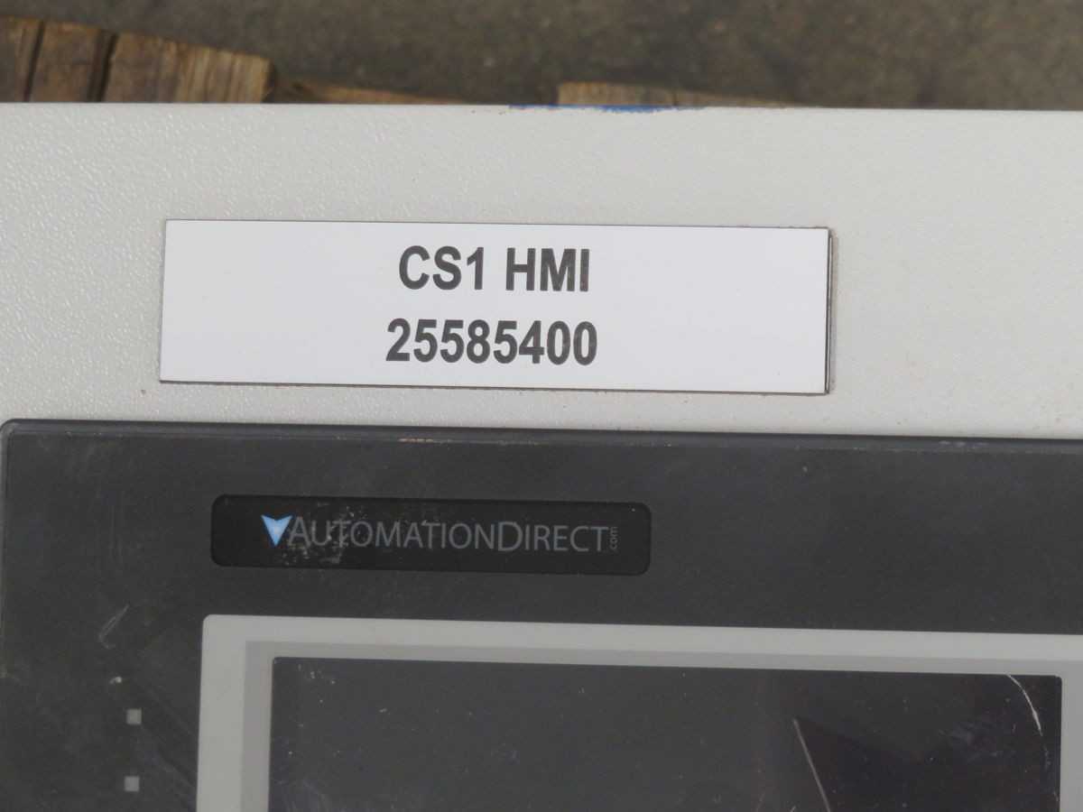 AUTOMATION DIRECT EA9-T6CL+21710B024 TOUCH SCREEN HMI DISPLAY W PEDISTAL T262763 - HMIS & DISPLAYS