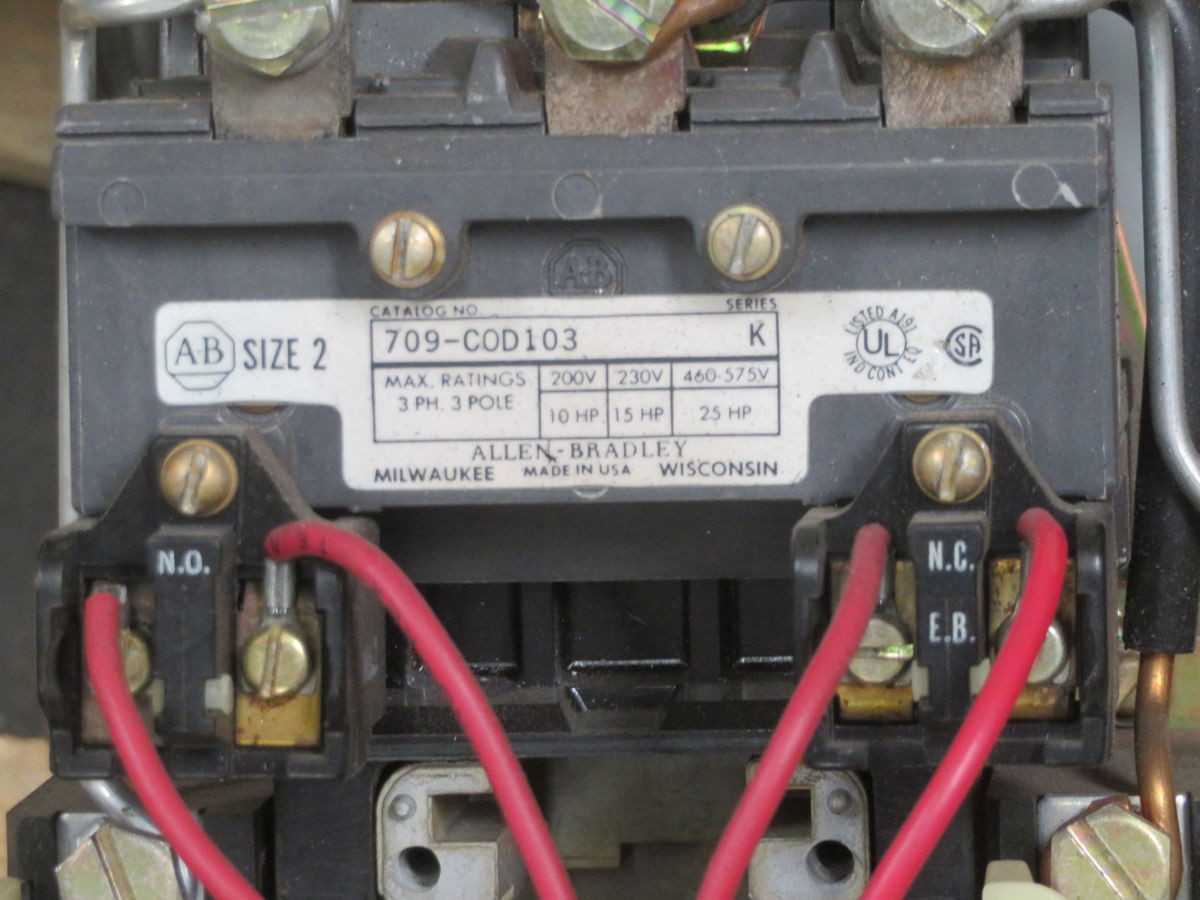 Allen Bradley 709-COD103 Starter T261243 - Reliable Industrial Control Solution - MOTOR STARTERS