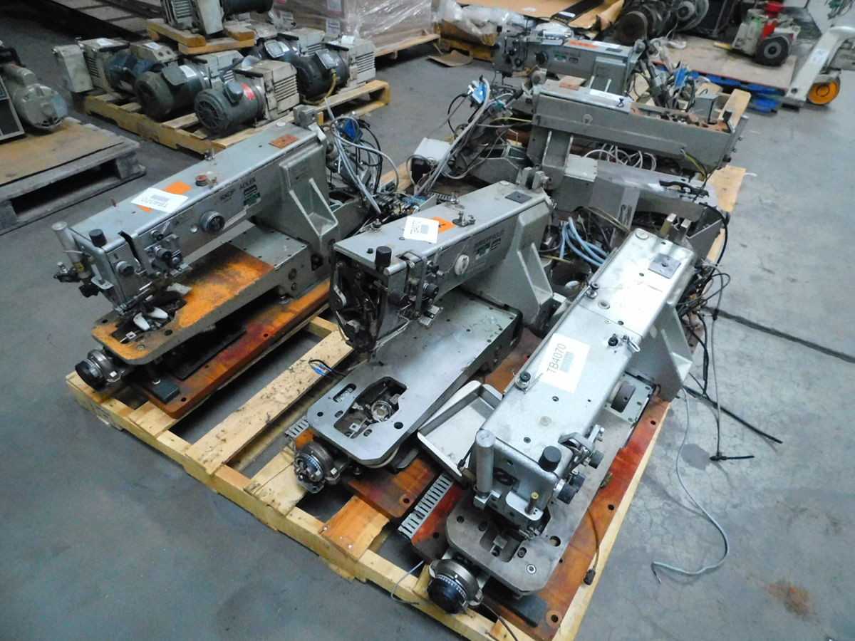 Lot Of 5 Durkopp Adler K467 437554 Sewing Machines - PLANT & FACILITY