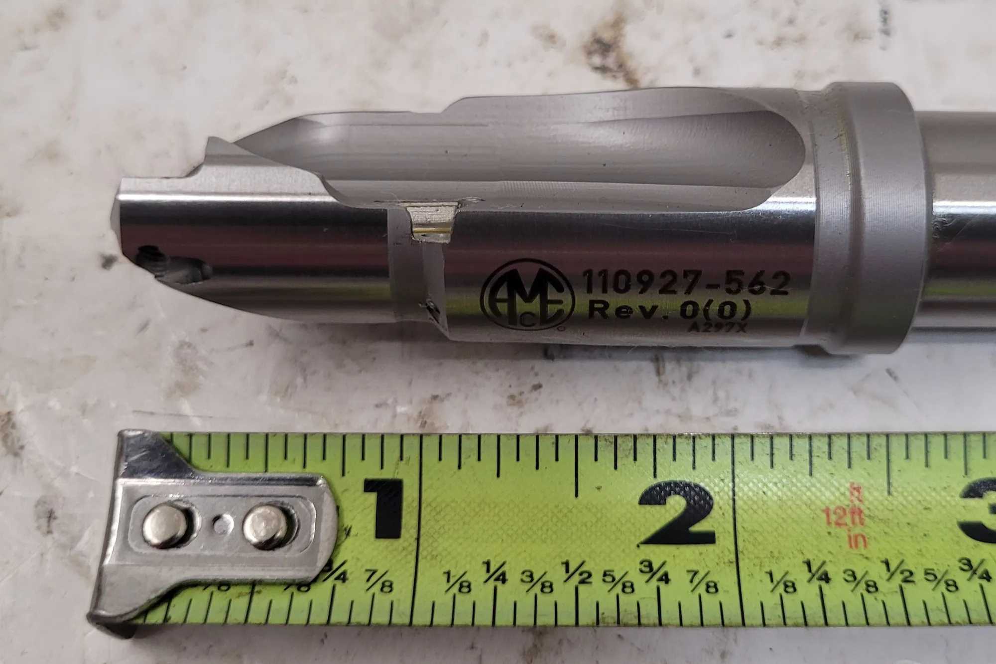 ALLIED MACHINE & ENGINEERING 110927-562 INDEXABLE INSERT DRILL, OVERALL LENGTH: 4.67" - MACHINING TOOLING & PARTS