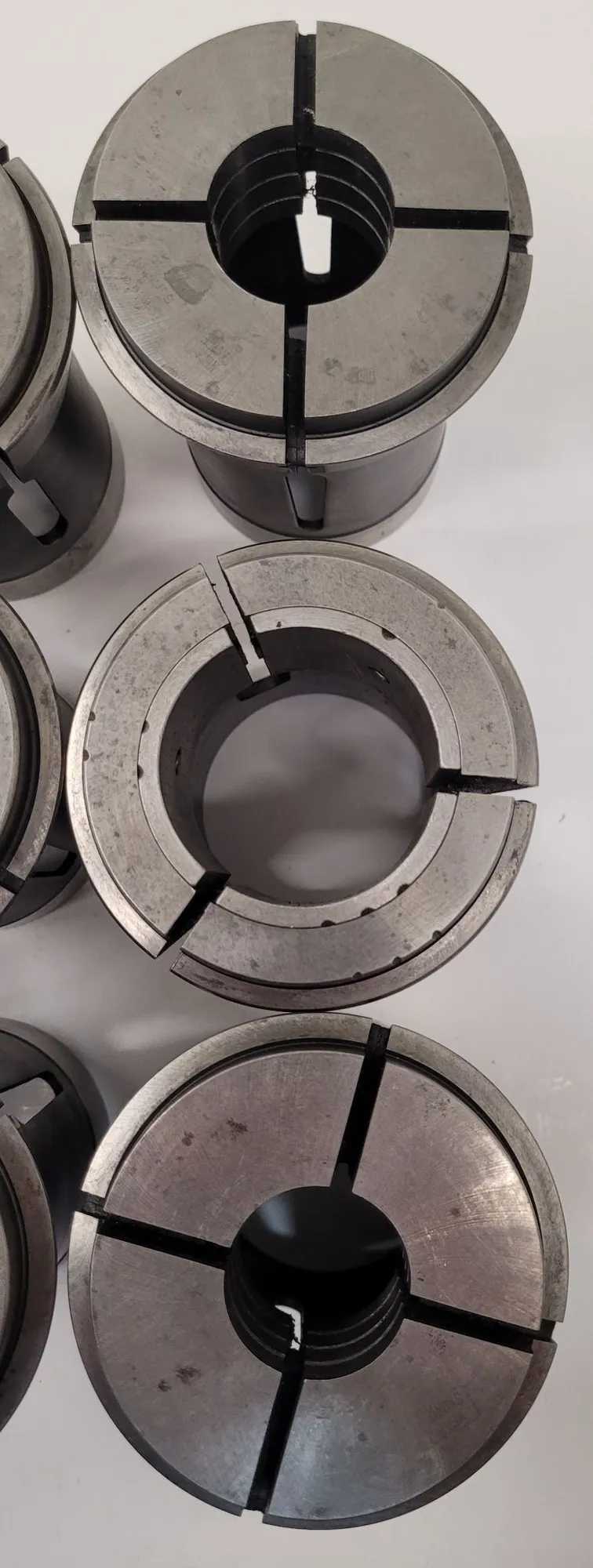 NEAL SKOKIE 185E MACHINE COLLET SET (12 PCS), VARIOUS SIZES - MACHINING TOOLING & PARTS
