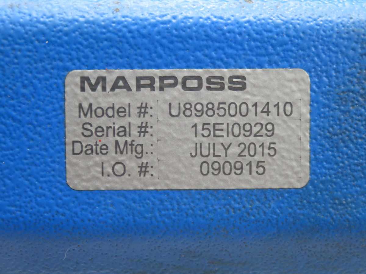 MARPOSS U8985001410 DISPLAY SCREEN T266470 - HMIS & DISPLAYS