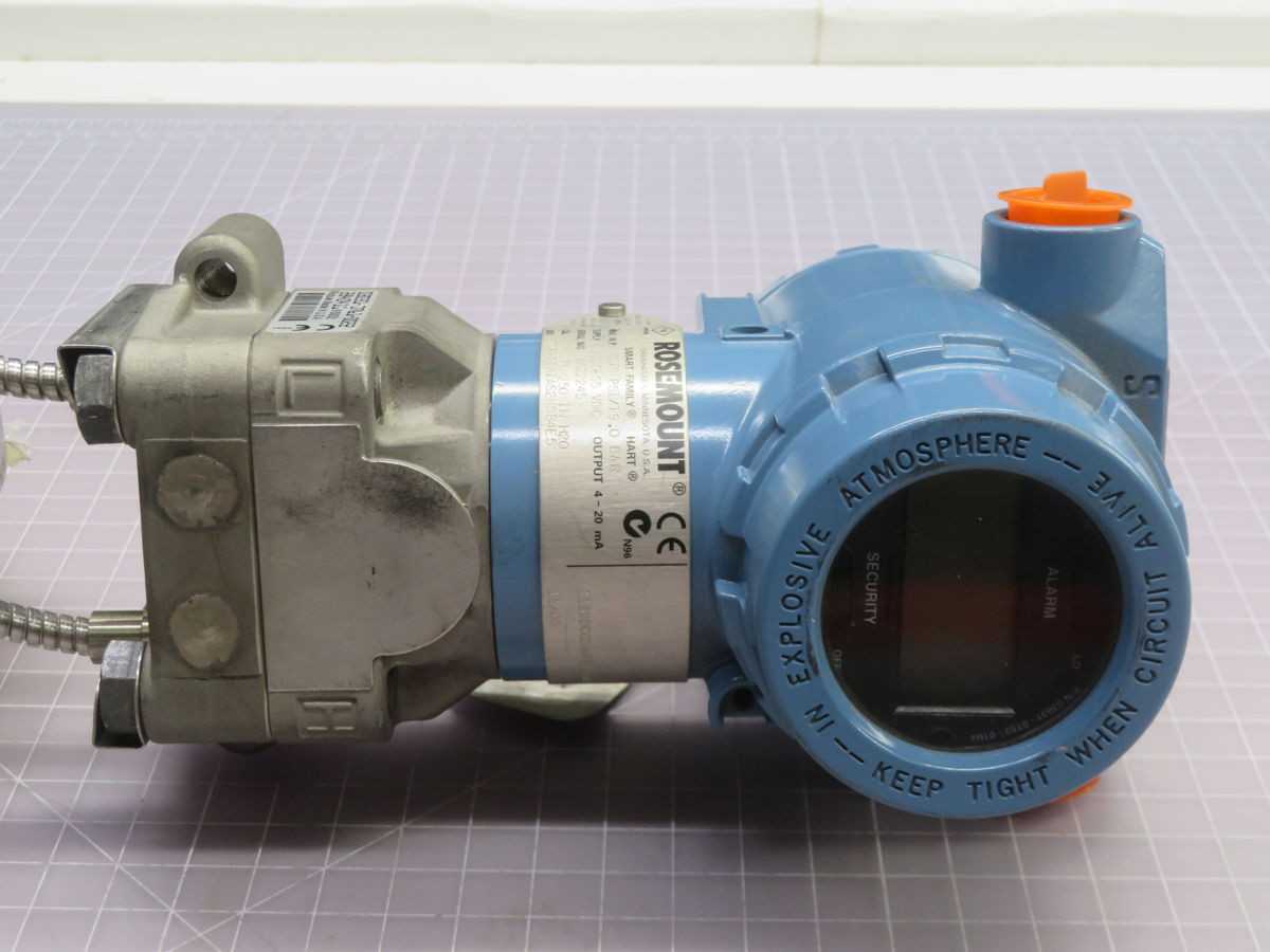 ROSEMOUNT CD2A22A1AS2M5B4E5 SMART PRESSURE TRANSMITTER T266638 - PRESSURE TRANSMITTER