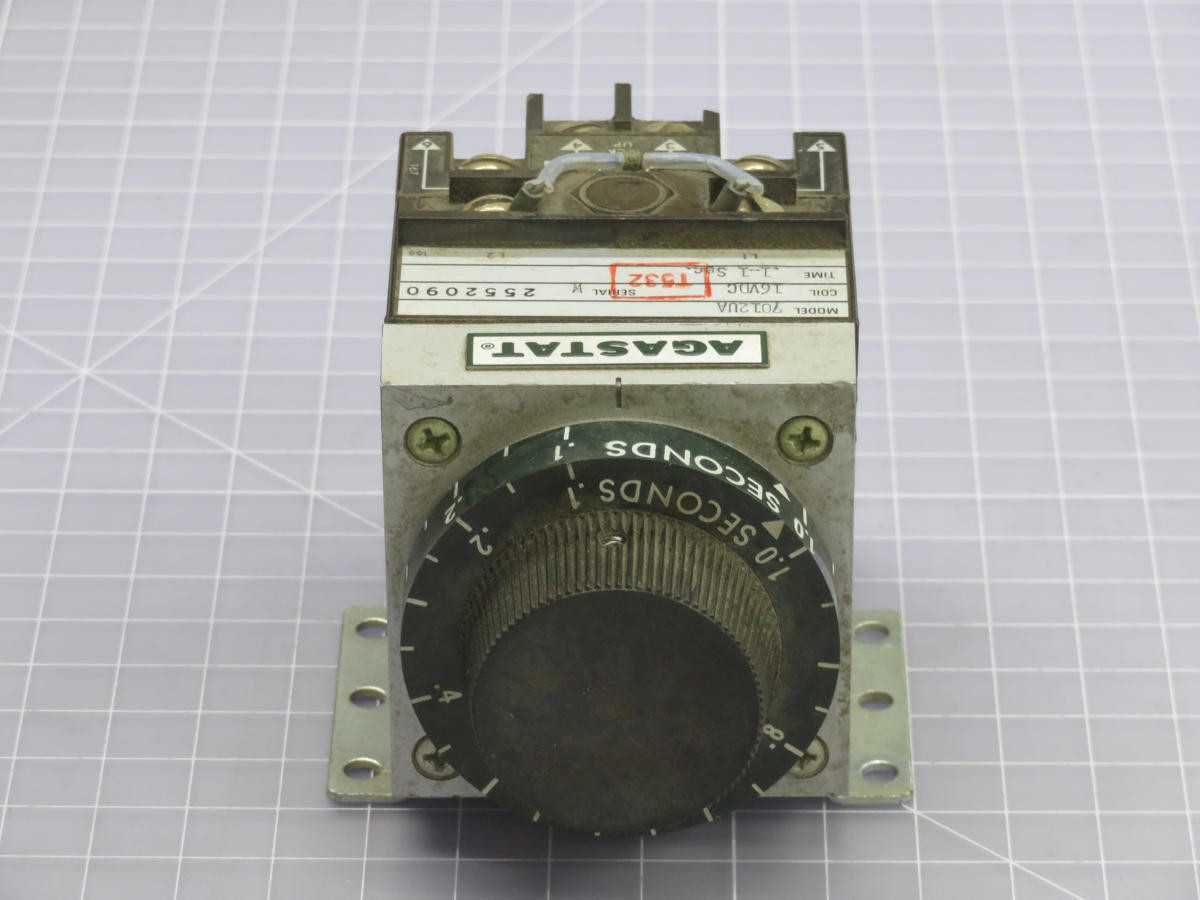 AGASTAT 7012UA TIME DELAY RELAY T235394 - TIME DELAY RELAY