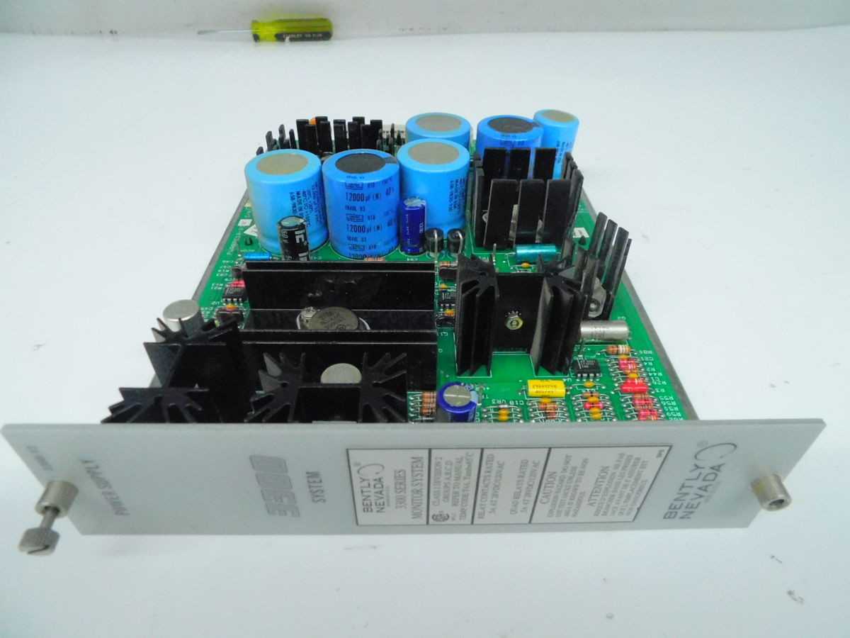 BENTLEY NEVADA 3300/12-01-20-01 POWER SUPPLY M7623 - POWER SUPPLIES
