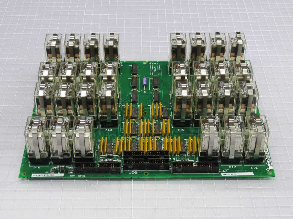 Ge DS200TCRAG1A Relay Output Board, 12 Form C Relays - PCB CIRCUIT BOARDS