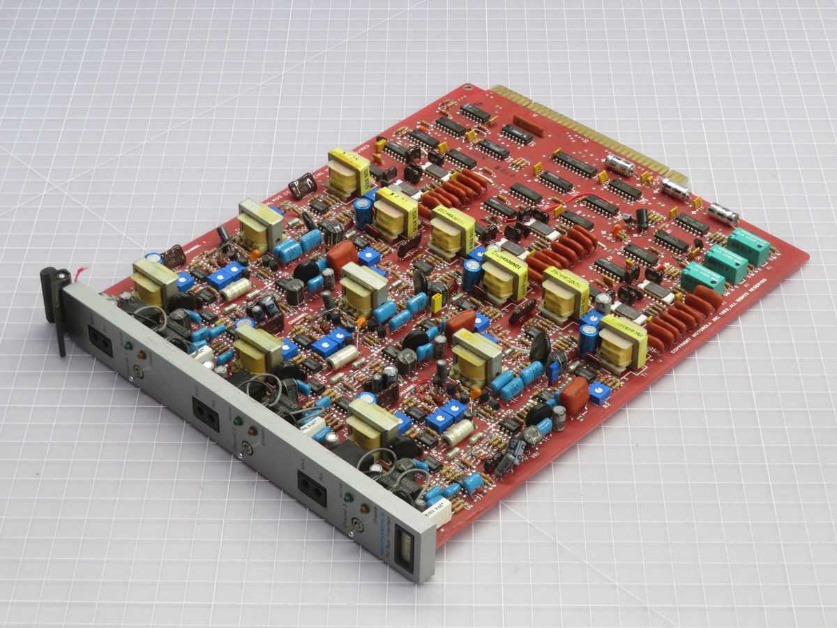 MOTOROLA TRIB 1 TEL RPTR INTERFACE T261536 - OPERATOR INTERFACE PANELS