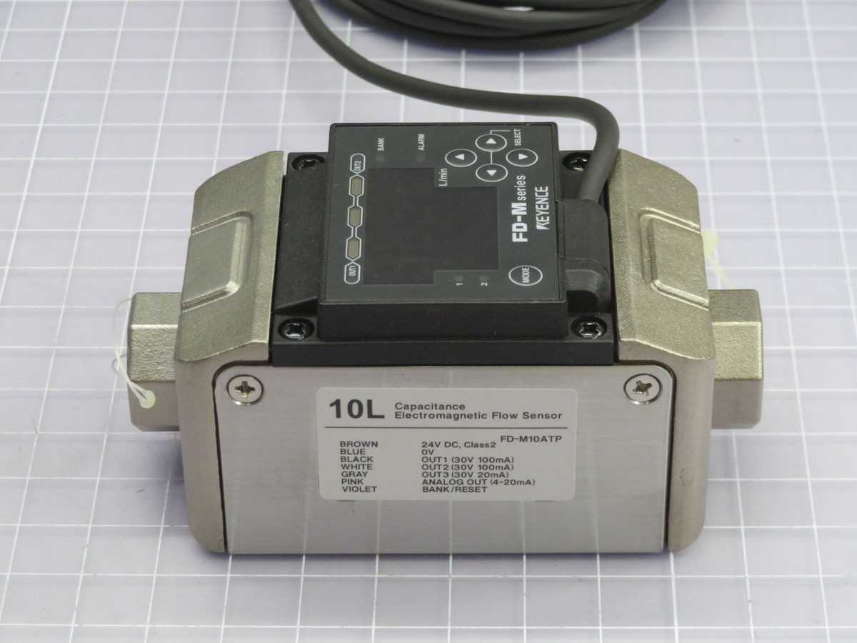 KEYENCE FD-M10AТР FLOW SENSOR T260018 - FLOW MEASUREMENT