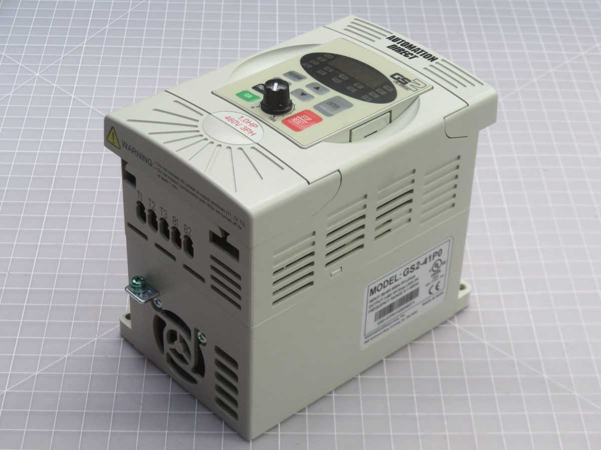 AUTOMATION DIRECT GS2-41P0 GS2-41P0+H20040271 AC MICRO DRIVE T266016 - MOTOR DRIVES