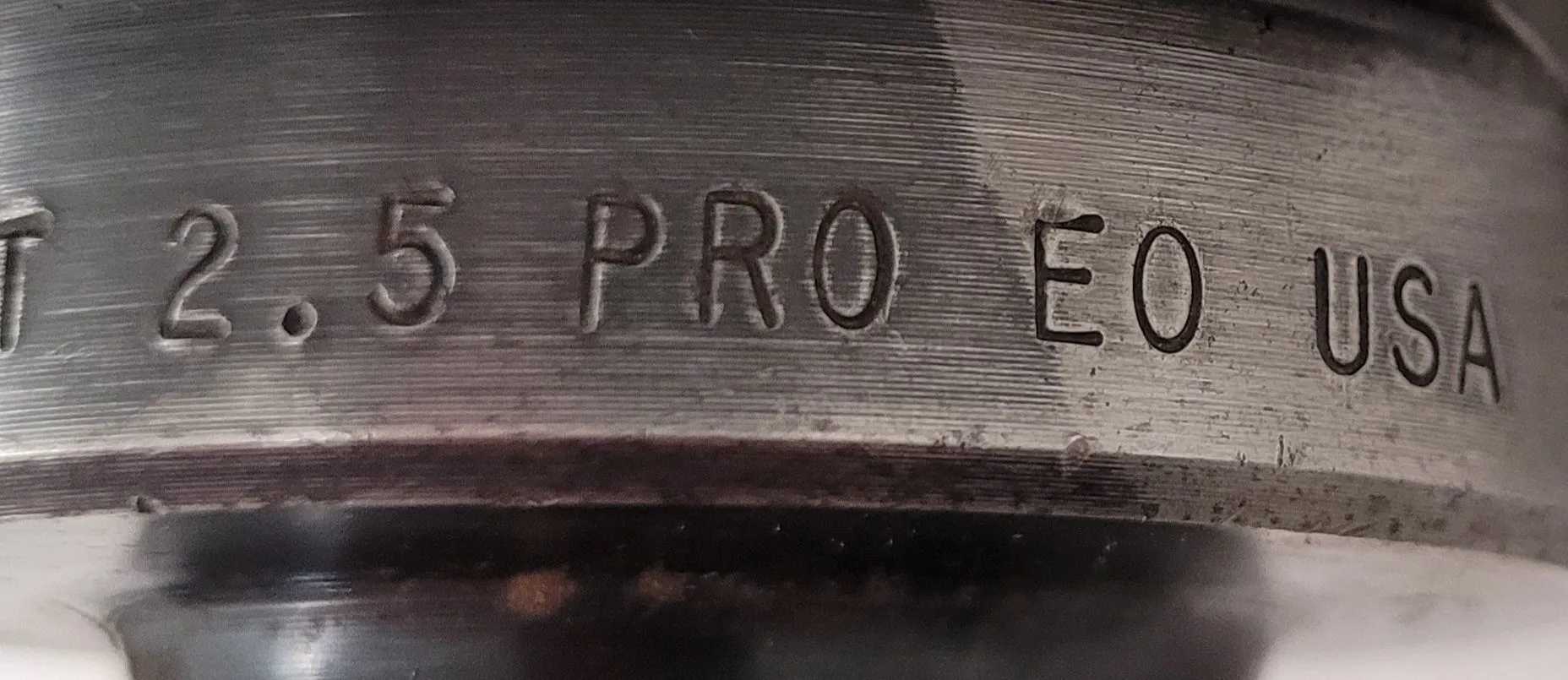 COLLIS 50VF 3MT 2.5 PRO EO USA END MILL HOLDER CAT 50 OAL 6.5IN BORE .94IN - MACHINING TOOLING & PARTS