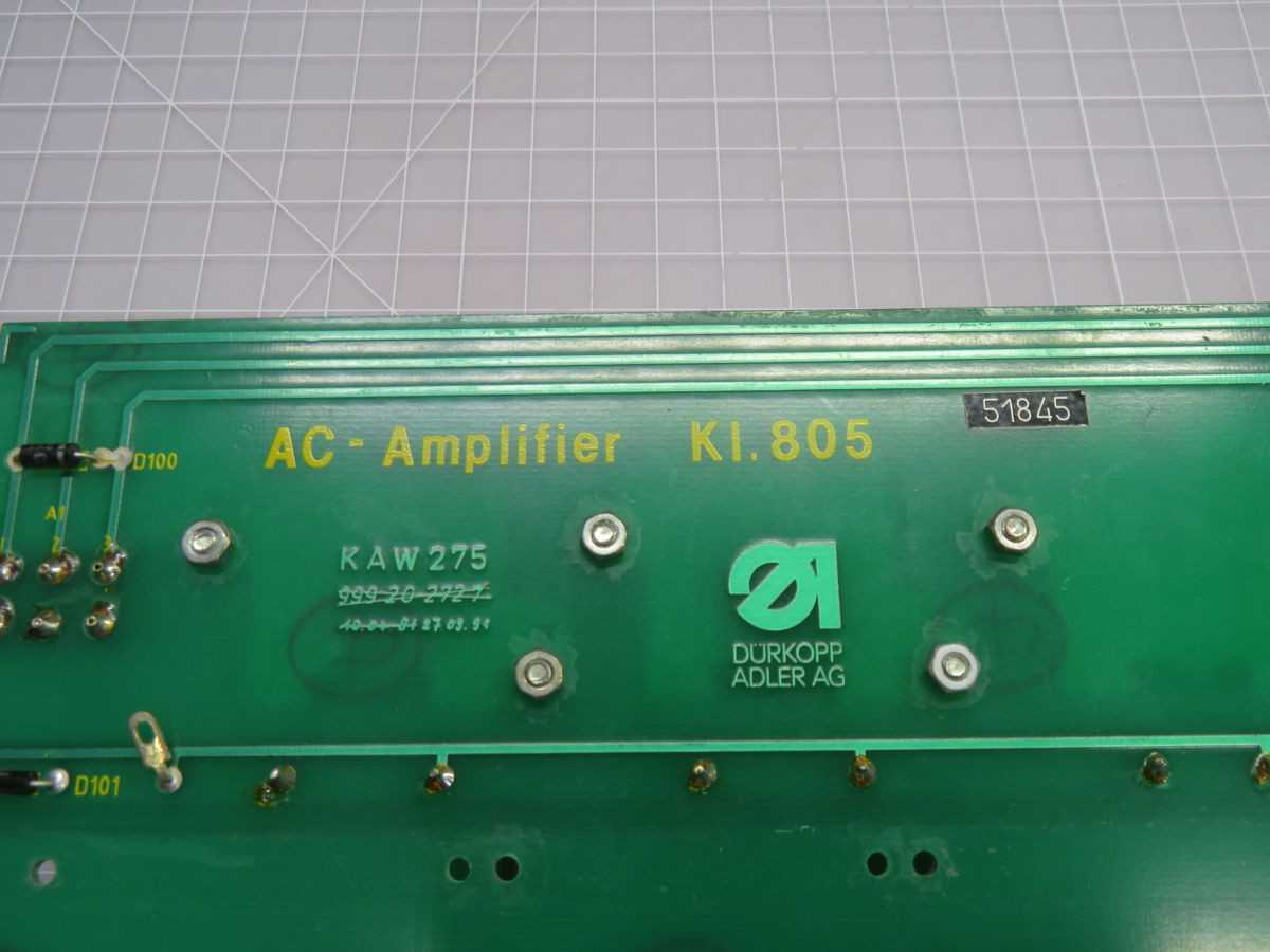 DURKOPP ADLER AG KAW 275 KI.805 CIRCUIT BOARD T264984 - PCB CIRCUIT BOARDS