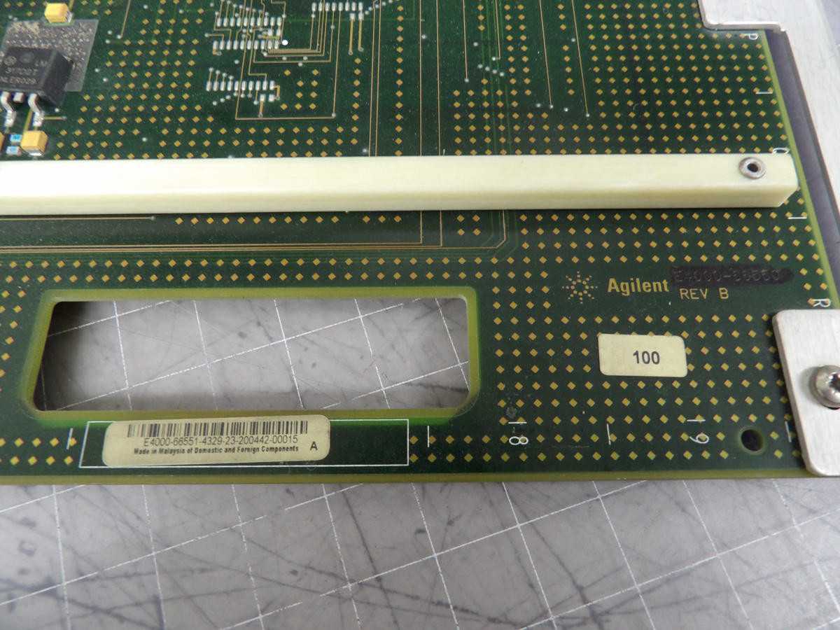 AGILENT E4000-66551 CIRCUIT BOARD, SYSTEM I/O CONTROLLER FOR 3070 SERIES III ICT SYSTEM - PCB CIRCUIT BOARDS
