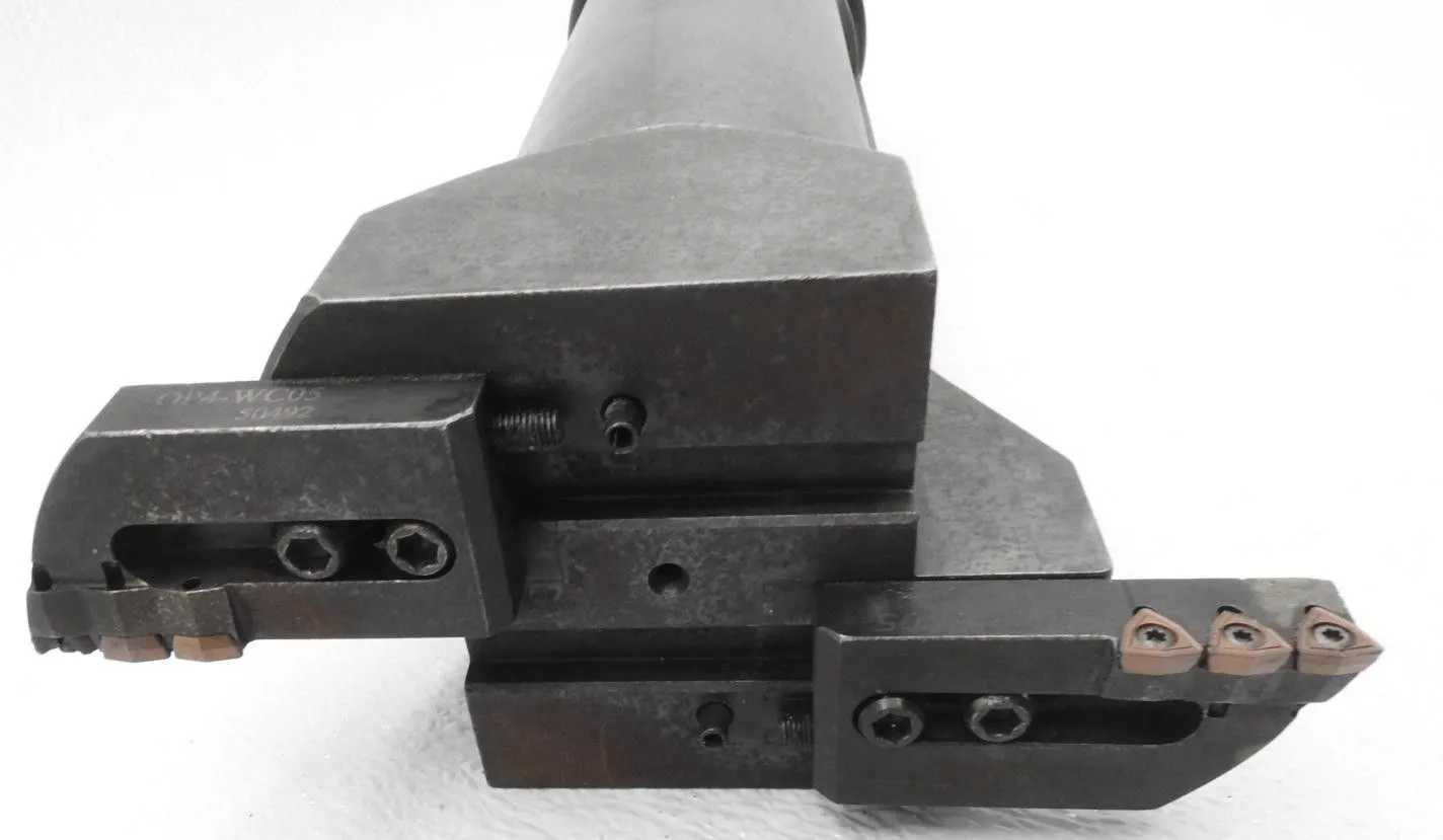 ALLIED MACHINE & ENGINEERING 131111-51 TWIN BORE BORING MILLING HEAD CAT 50 TAPER - MACHINING TOOLING & PARTS