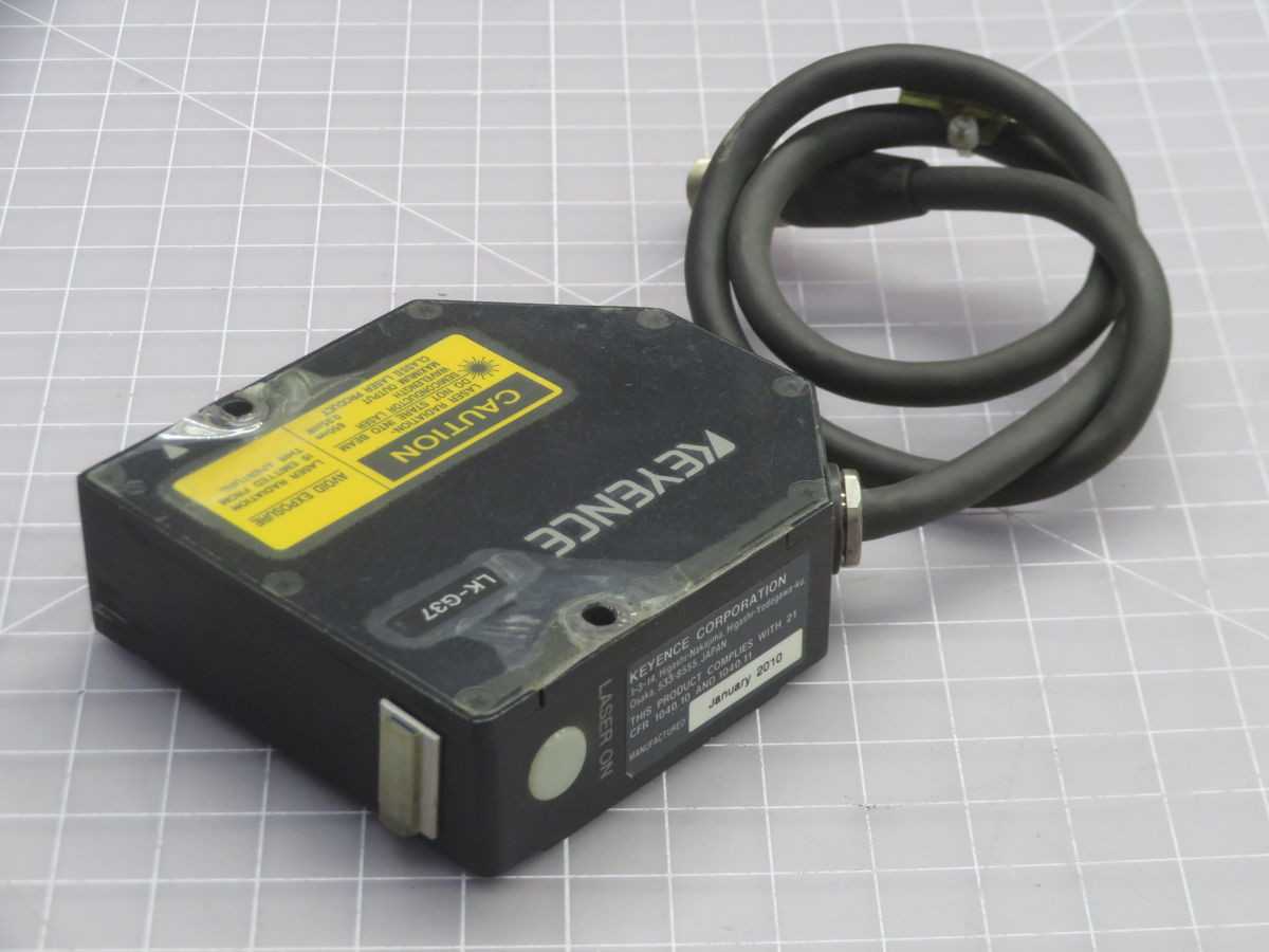 KEYENCE LK-G37 LASER SENSOR T266062 - SENSORS