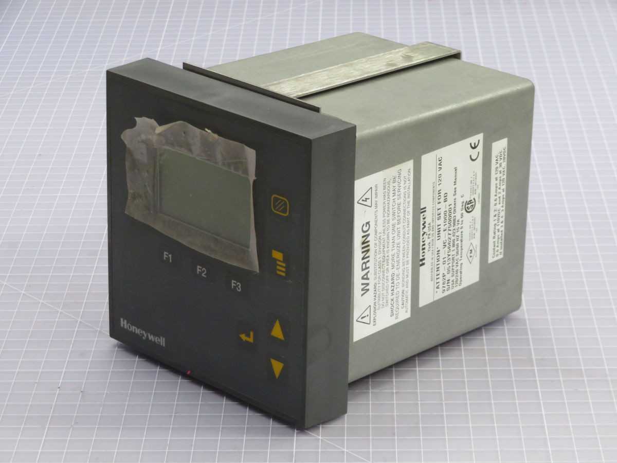 HONEYWELL 9782P-01 - VC-E1000-BD ANALYZER T261831 - PH & ORP MEASUREMENT