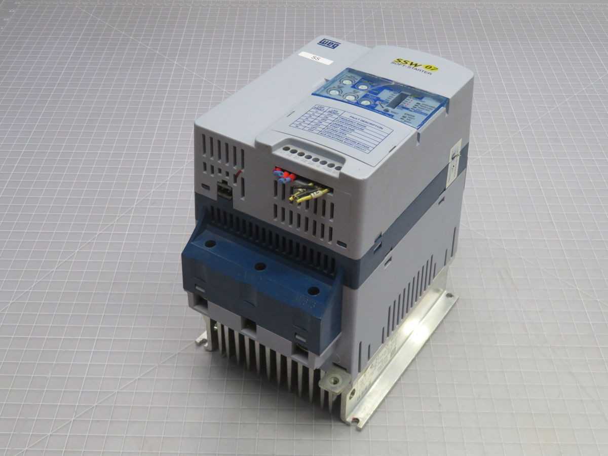 WEG SSW070085T5SZ Industrial Grade SSW07 Series Compact Starter T268861 - MOTOR STARTERS