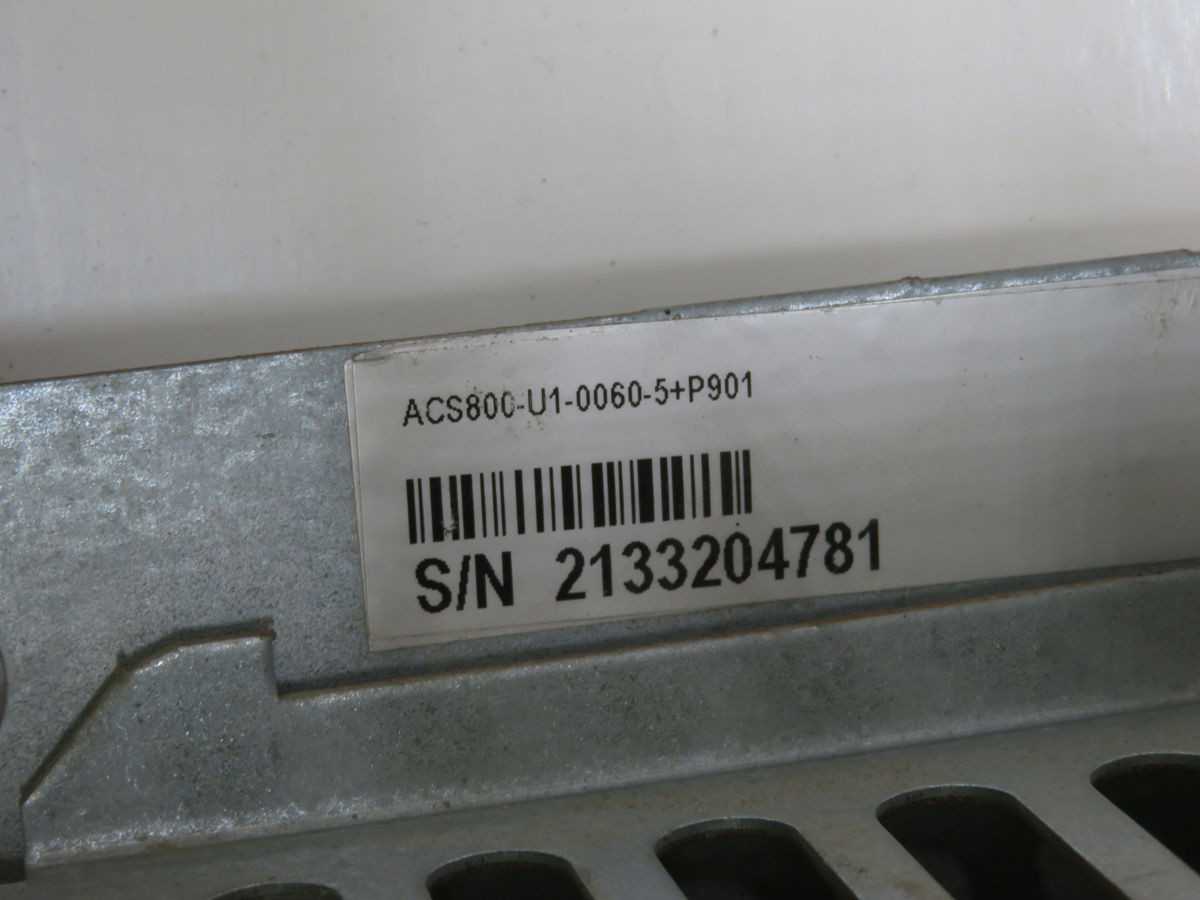 Abb Acs800-U1-0060-5+P901 Ac Drives, 380-500V Input, 50/60Hz, 45Kw Power, 88A Current, Ip21 Rating - AC VFD DRIVES