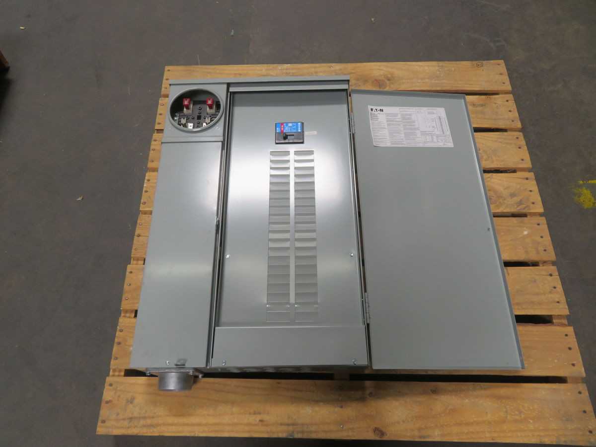 EATON MBE4040B200BSH METER-BREAKER, 200A MAIN, 120/240V AC, 40 CIRCUITS, 10KA AIC, NEMA 3R - CIRCUIT BREAKERS