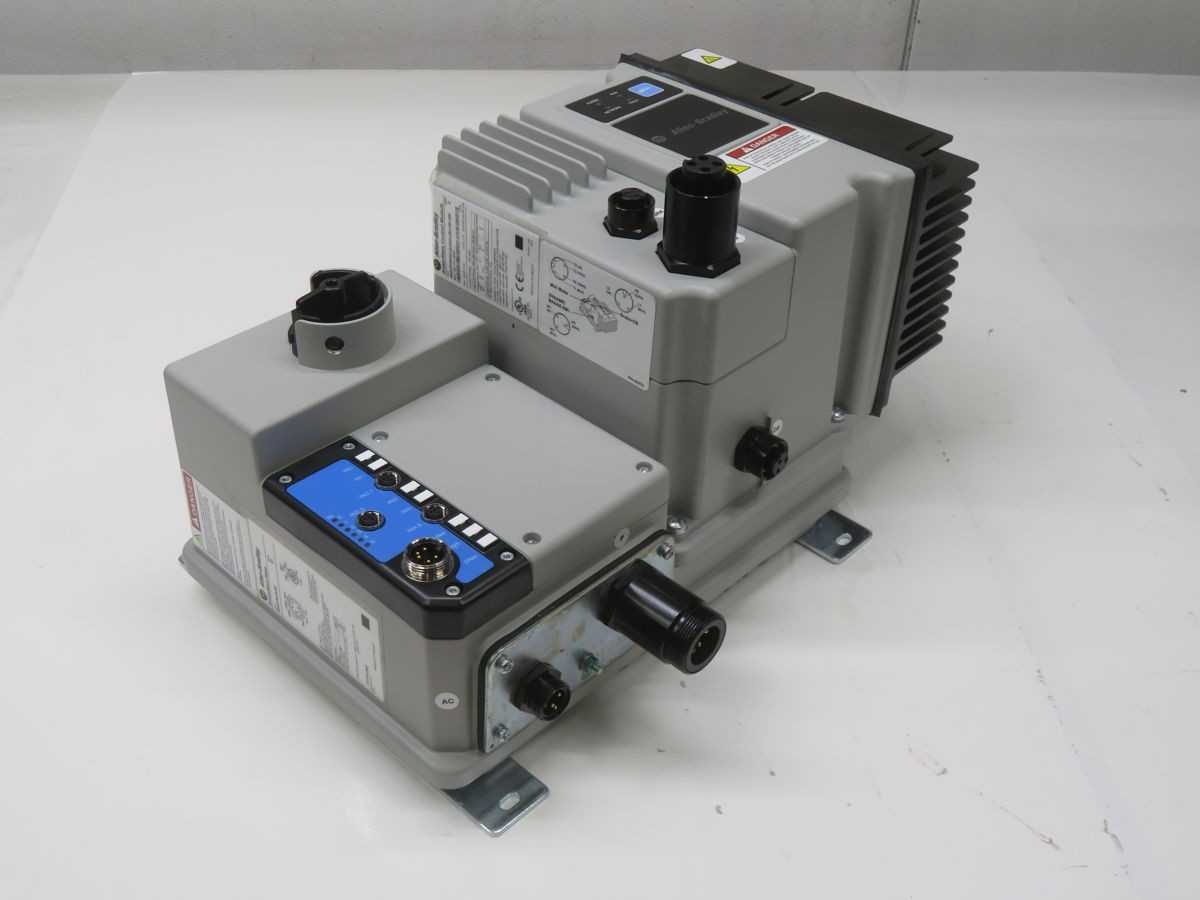 ALLEN BRADLEY 280G-FN-25-RG 284G-FVD6P0D-25-RRG-CBG-DB1-EMI, 480V IN, 6A OUT - MOTOR DRIVES
