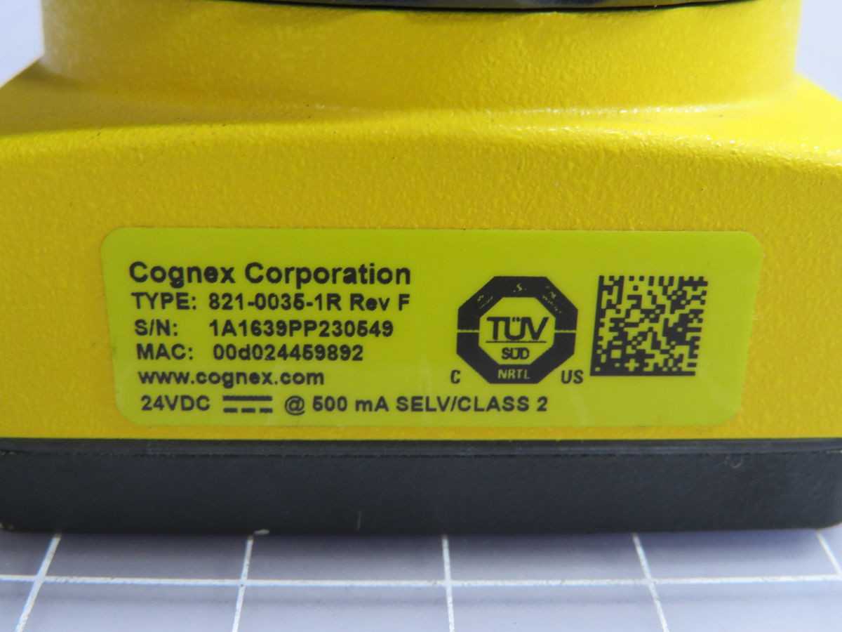 Cognex Is5401-01 Sensor, 1024X768 Px Res, 60 Fps, 24V Dc Power, Ip67 - INSPECTION CAMERAS