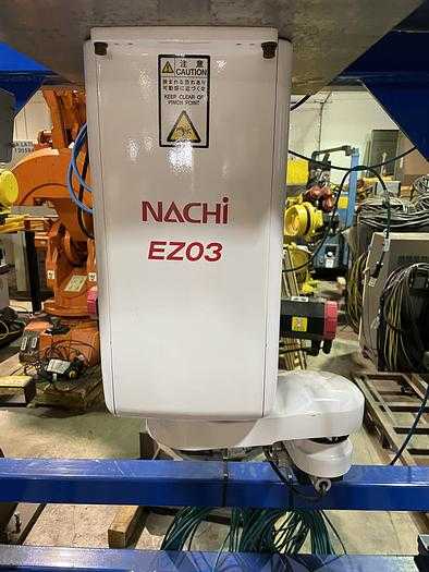 2016 NACHI EZ03 HIGH-SPEED 4-AXIS SCARA ROBOT FOR MATERIAL HANDLING & ASSEMBLY - SCARA ROBOTS