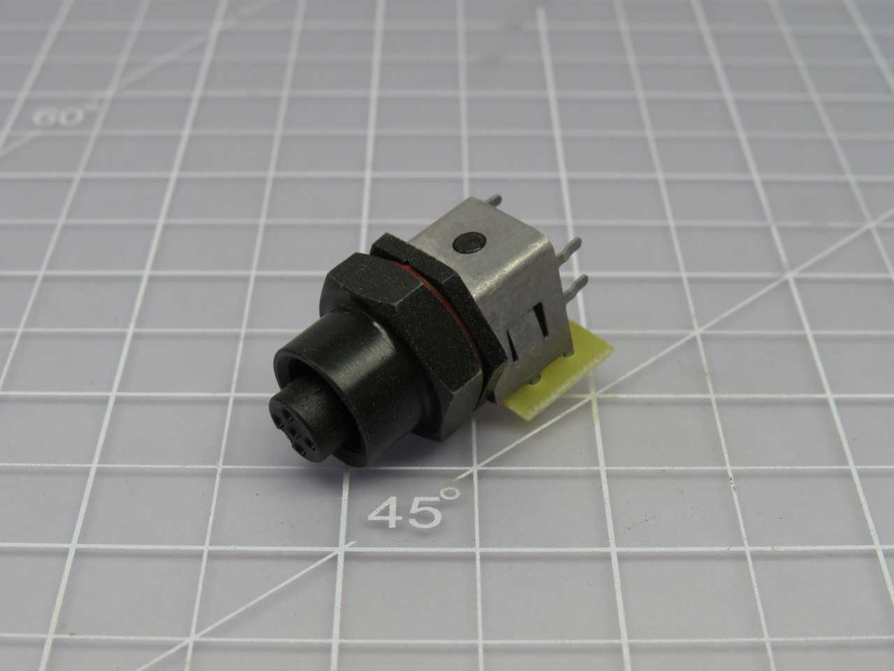 LOT OF 300 MOLEX 0848649006 CIRCULAR METRIC CONNECTORS MICROCHANGE REC 5P RA FEM W/OUT LEADS - PLUGS & RECEPTACLES