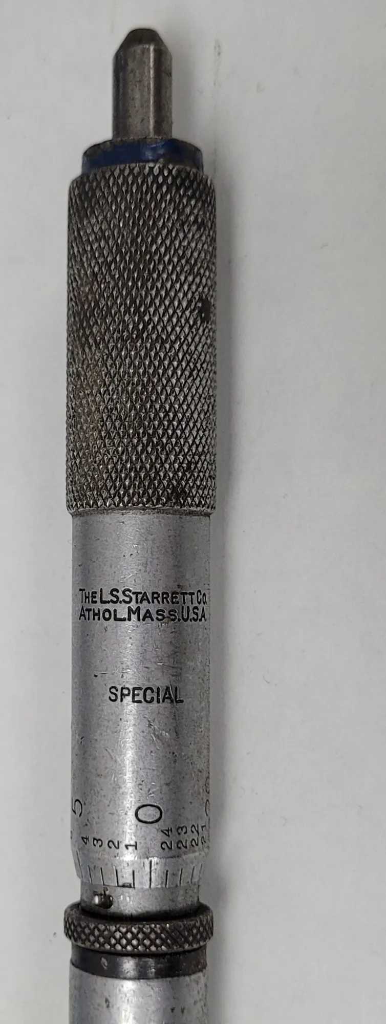 STARRETT INSIDE MICROMETER, TUBULAR, 14-16 INCH RANGE, .001 INCH GRADUATION - MACHINING TOOLING & PARTS