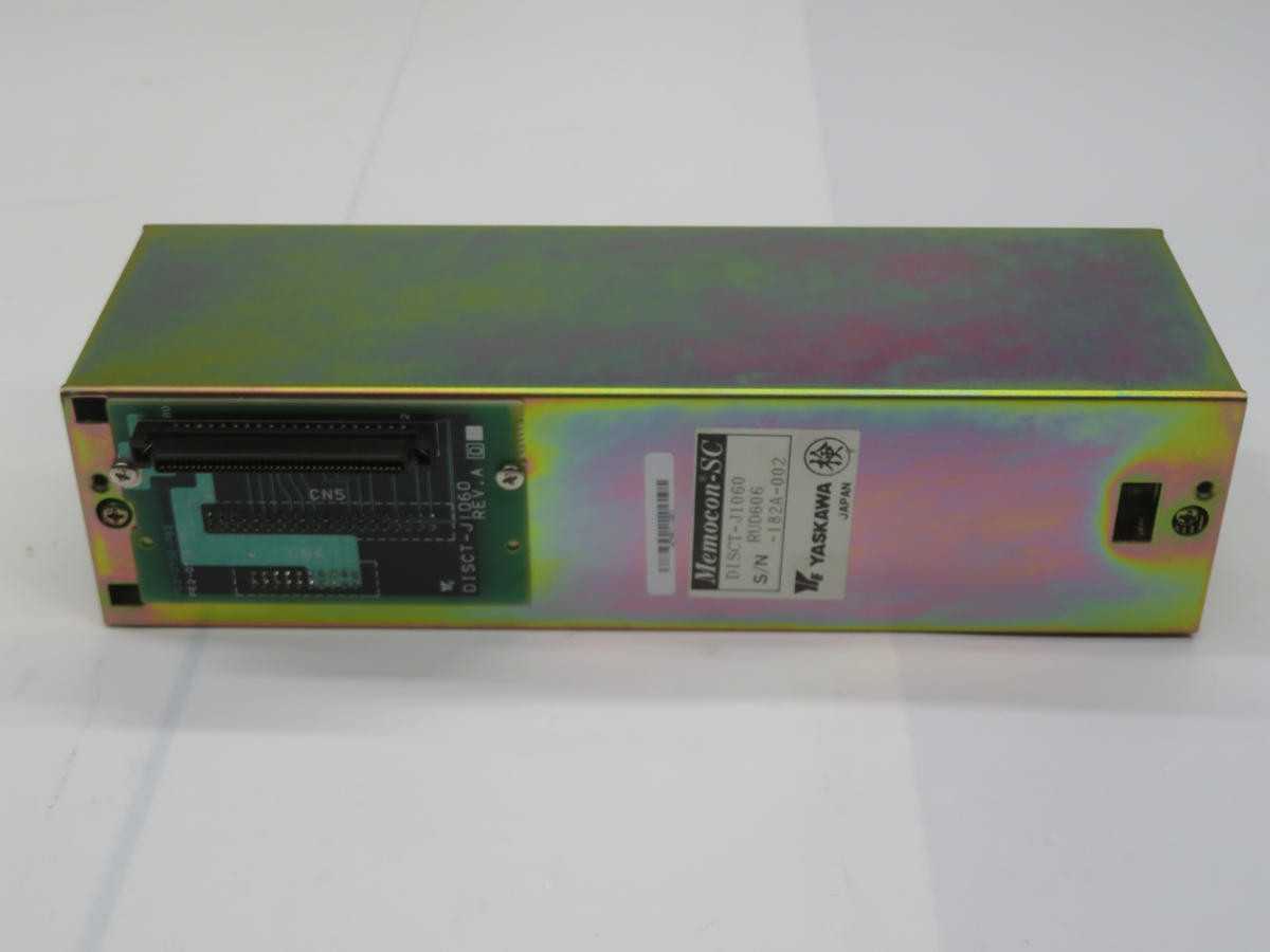 YASKAWA DISCT-J1060 CONTROLS PLCS, MULTI-CHANNEL SERIAL COMM - PLC MODULES
