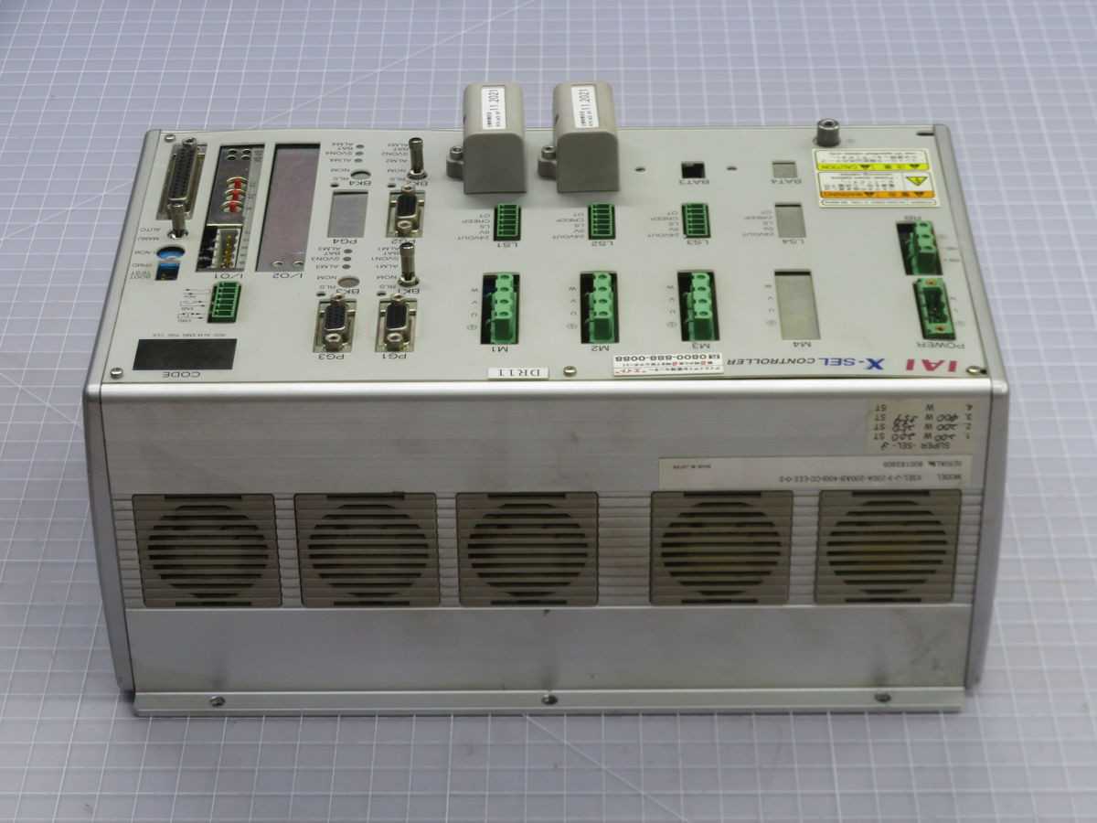 IAI XSEL-J-3-200A-200AB-4001-CC-EEE-0-2 XSEL CONTROLLER T262773 - AUTOMATION & CONTROLS