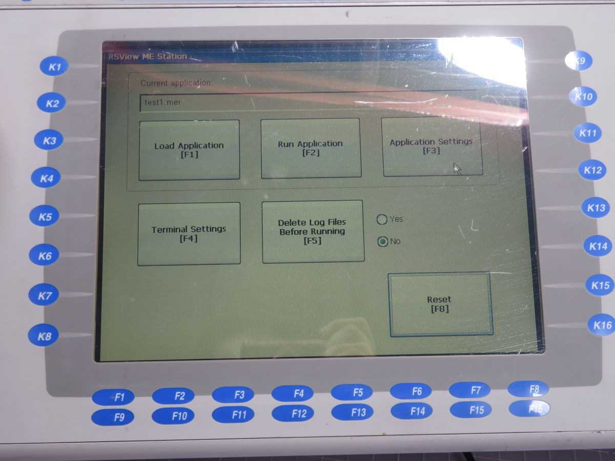 ALLEN BRADLEY 2711P-B10C6D1, HMI, 10.4-IN DISPLAY, ENET COMM, 24 VDC POWER, 64 MB LOGIC - OPERATOR INTERFACE PANELS