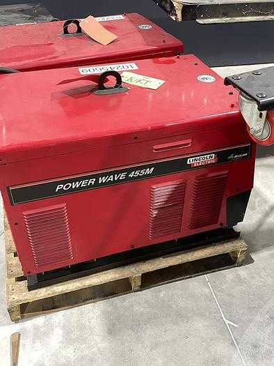 LINCOLN POWER WAVE 455M ROBOTIC MIG WELDER WITH WAVEFORM CONTROL TECHNOLOGY - MIG WELDERS