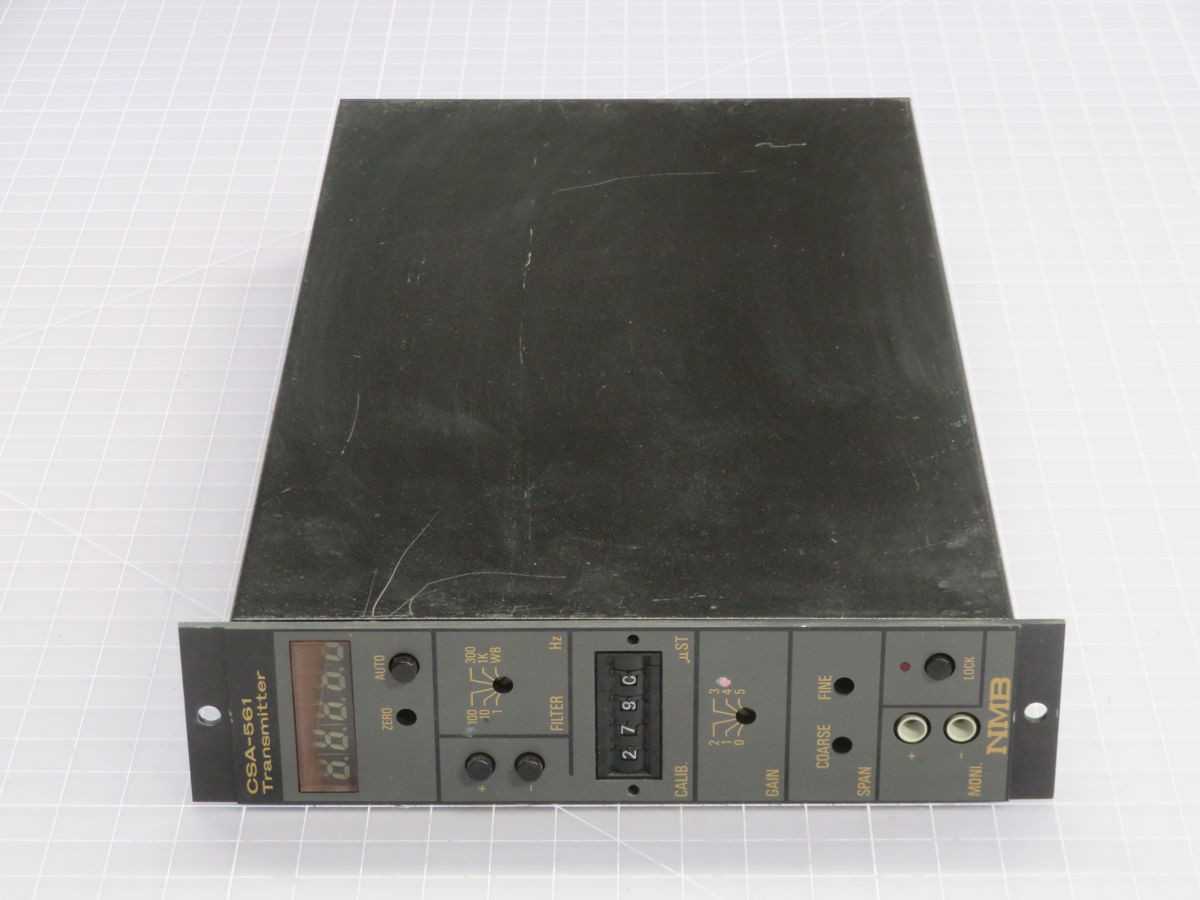 MINEBEA CSA-561, STRAIN AMPLIFIER, ±50000 ΜSTRAIN, DC-10KHZ, 20-2000 GAIN, ±10V OUT - DC DRIVES