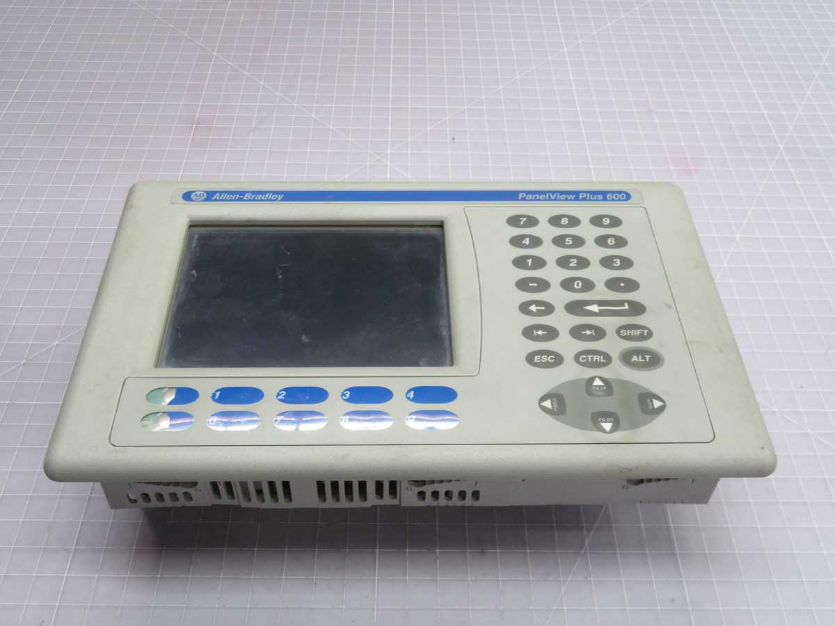 ALLEN BRADLEY 2711P-B6M20D8 HMI, 5.7IN MONO DISP, 512MB RAM, 512MB STORAGE, 24VDC POWER - OPERATOR INTERFACE PANELS
