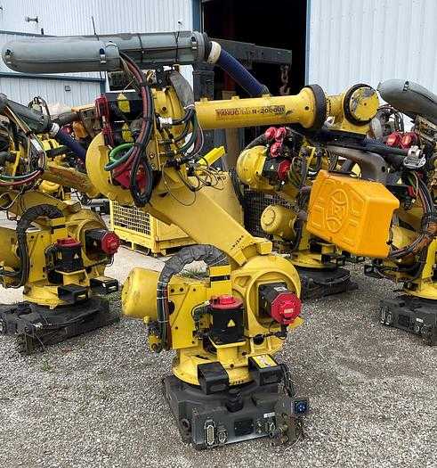 2009 FANUC R-2000IB/165F ROBOT, 165KG PAYLOAD, 2655MM REACH, R-30IA CONTROLLER - ARTICULATED ROBOTS