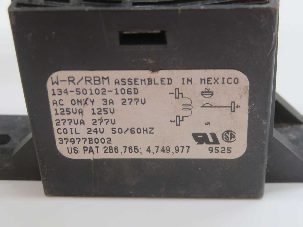 LOT OF 75 WHITE RODGERS 134-50102-106D W-R RBM RELAY T263099 - ELECTRICAL RELAYS
